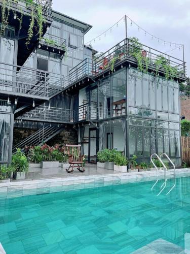 Tam Dao Cabin | Ơ Homestay - Phòng full kính Tam Đảo