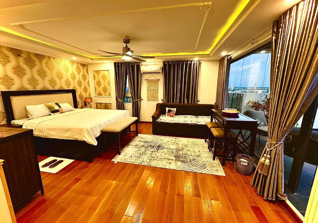 Linh Trung IEPZ Apartment | 1 ngủ Super King bed, Jacuzzi, ban công chill