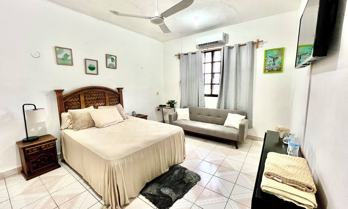 Colonia Independencia Apartment | 2-bedroom apartment in enchanting Cozumel with WiFi, AC. 2nd Floor
