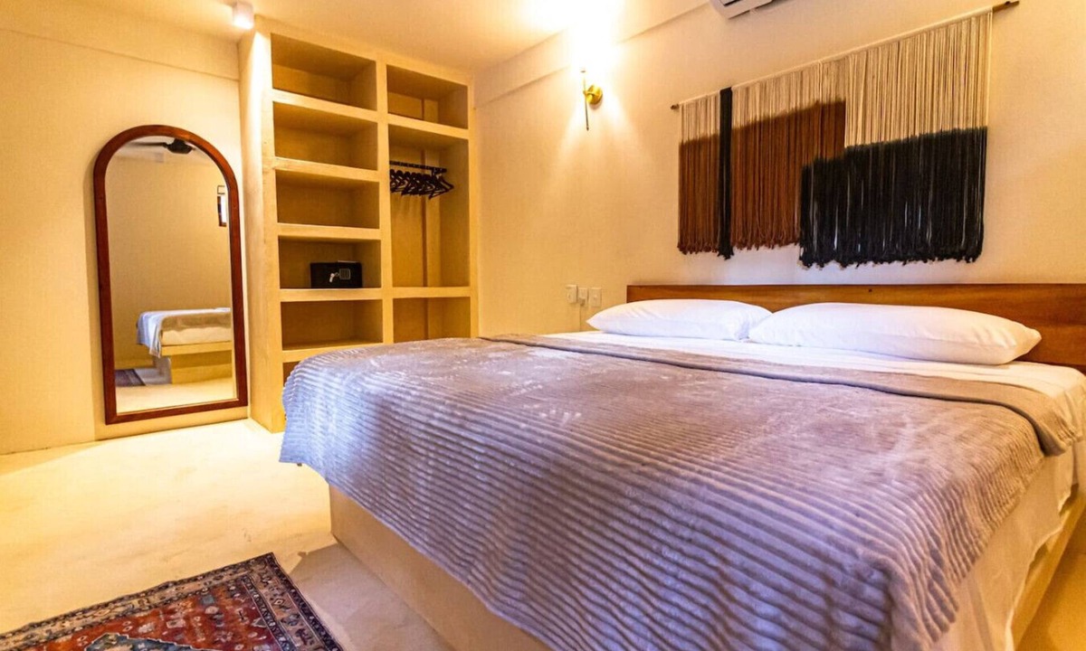 Mazunte Apartment | 2 Room Loft w/patio, parking, kitchen