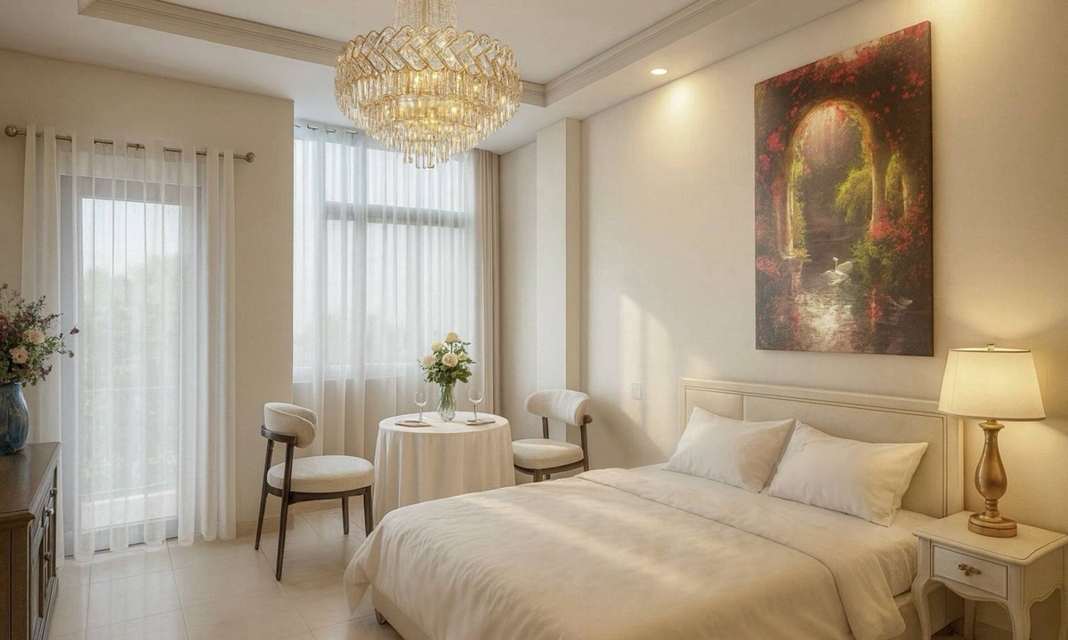 Da Kao Apartment | 30m2 Deluxe Queen Room with Balcony