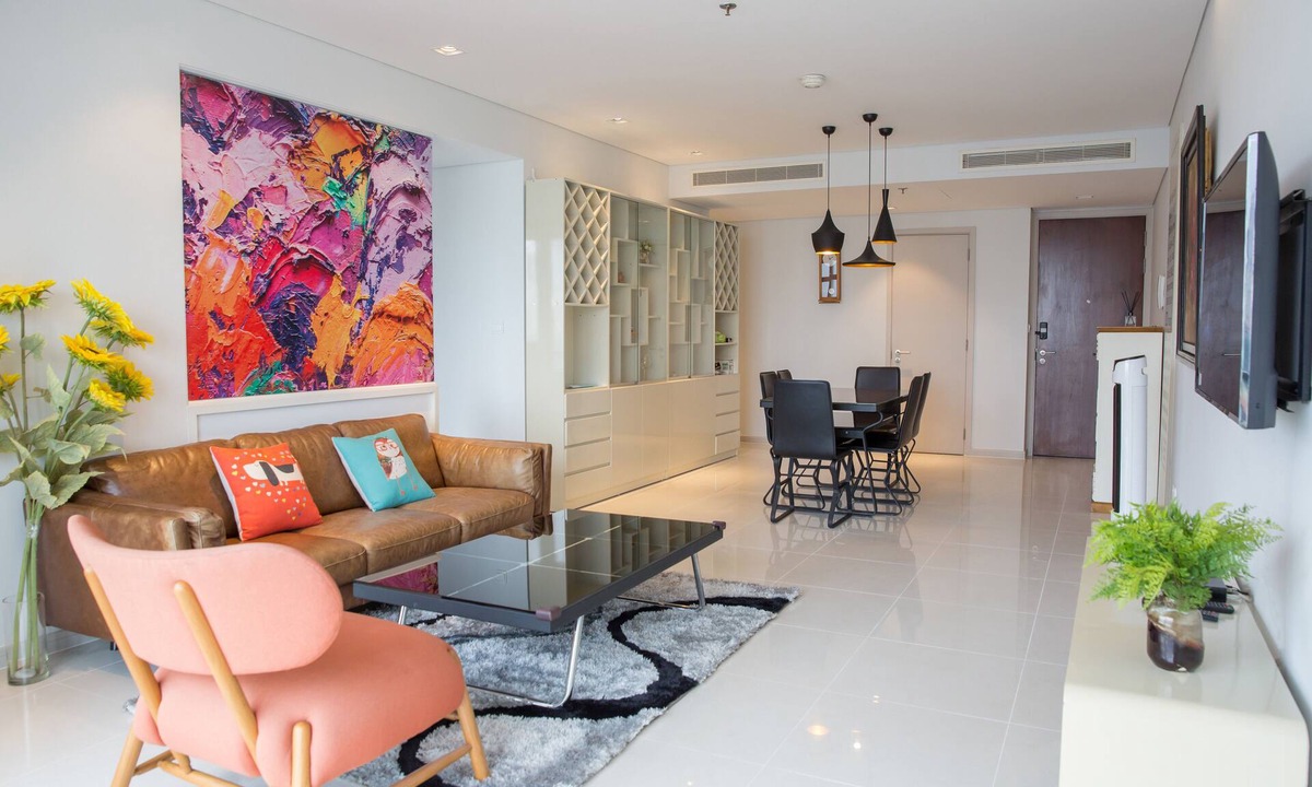 Hang Xanh Condo | AN luxury vibrant 2BR apt City Garden *FREE pools*