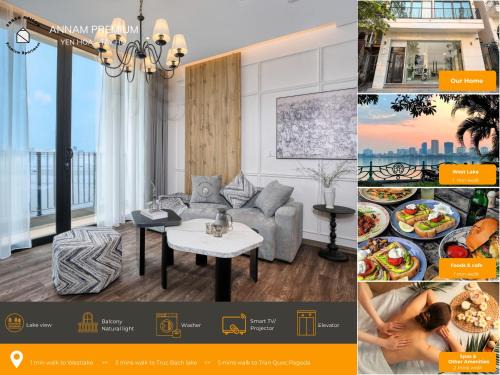 Yen Phu Apartment | Annam Premium - Amazing Lakeview & Balcony - WestLake