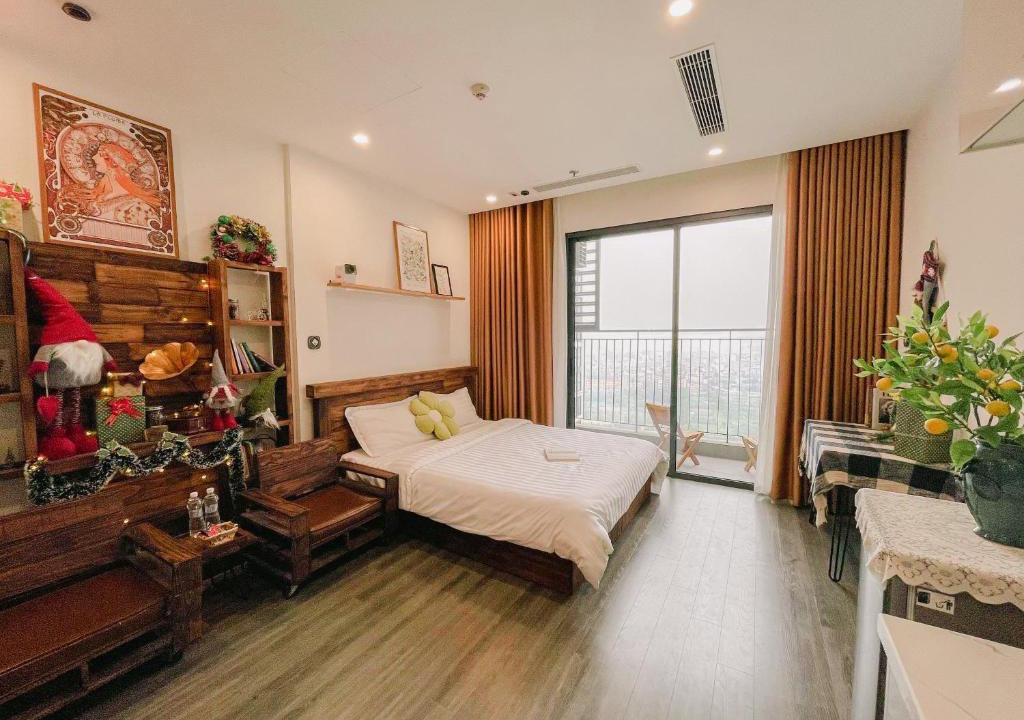 Gia Lam Apartment | Apartment 1BR-FL22th-R103 Building-Vinhome Ocean Park