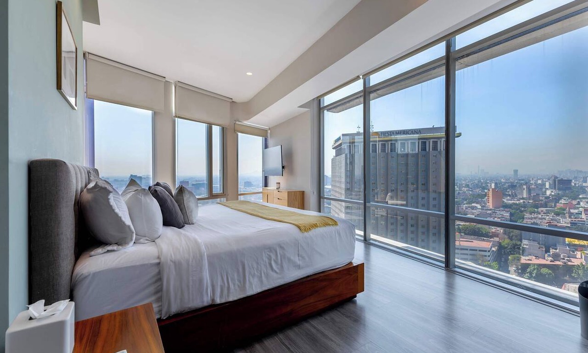 Cuauhtemoc Condo | Capitalia | Unmatched City Views | Reforma 2BR