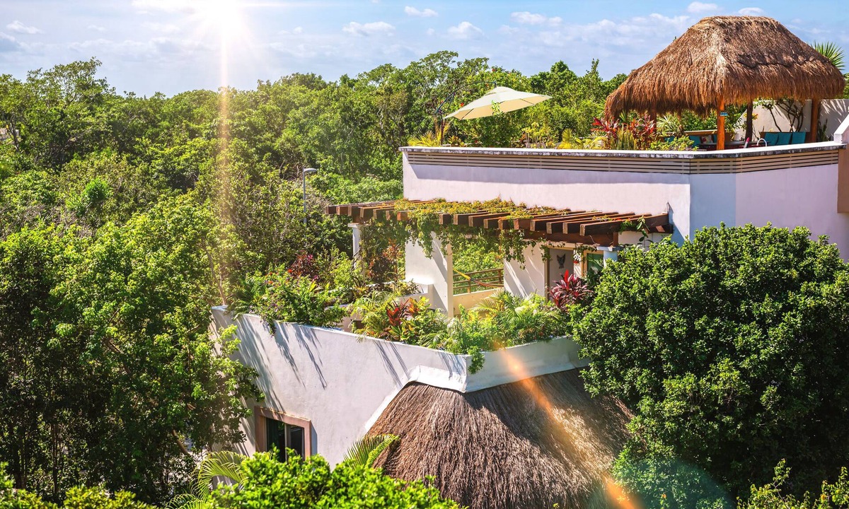 Zama Condo | Casa Luna del Sol - Stunning Family Friendly Mayan Penthouse
