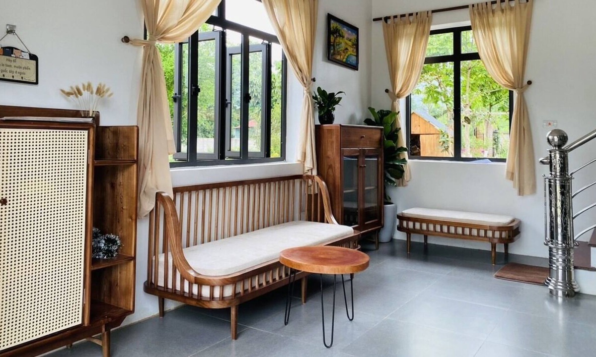 Van Mieu House | Cozy Farmstay with Landscape View