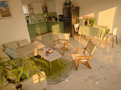 Cao Bang House | COZY HOME - Green kitchen with 2 bedrooms