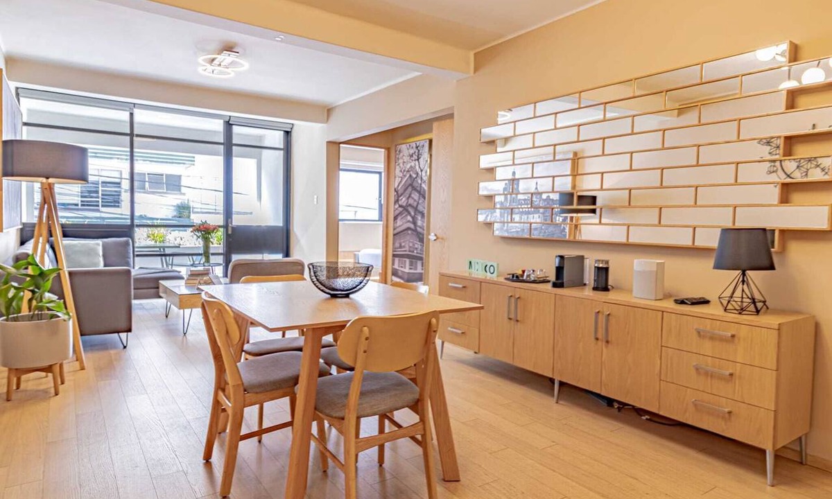 Benito Juarez Apartment | Curated design by WTC | Balcony