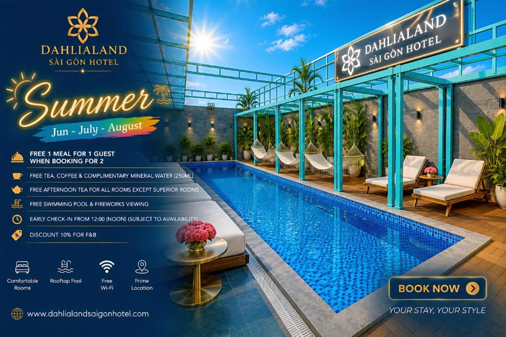 Bui Thi Xuan Hotel | DAHLIALAND SAIGON HOTEL & SWIMMING PooL
