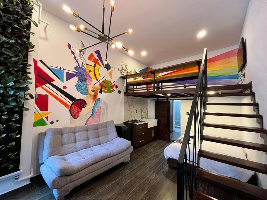 Roma Sur Apartment | Departamento Loft - Roma Norte CDMX