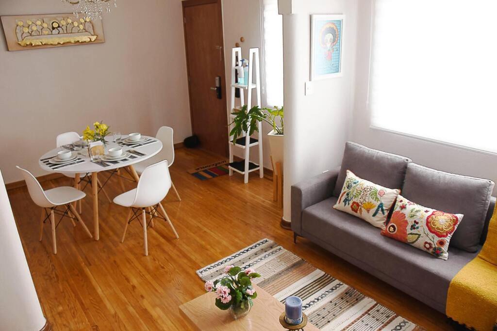 Benito Juarez Apartment | Depto. CDMX, Narvarte, amueblado para 4 pax.