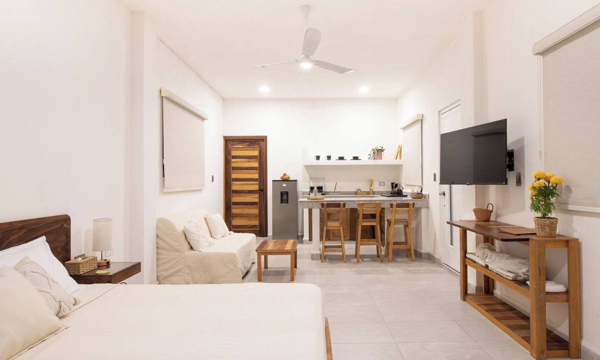 Barra de Colotepec Apartment | Design Loft for 4 w/Pool - Casa Pola Puerto Escondido