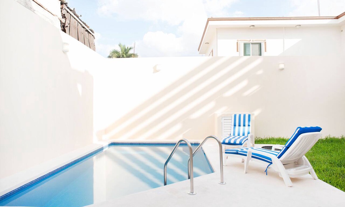 Colonia Andres Apartment | Double Swimming Pool Penthouse Suite in Cozumel 1
