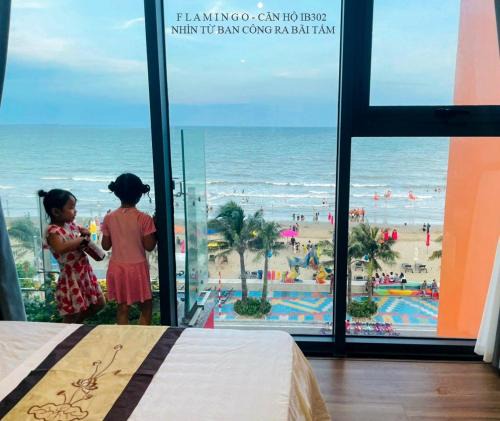 Hoang Hoa Apartment | Flamingo Hải Tiến - Căn góc 2 Phòng - View 2 mặt biển