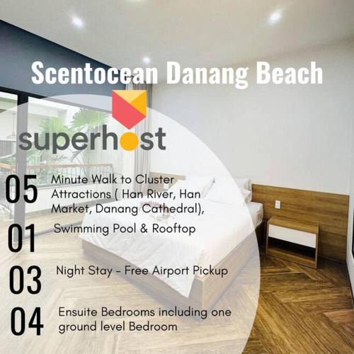 Hai Chau Villa | Freeairportpickup@Near Han Market 4BRs Villa