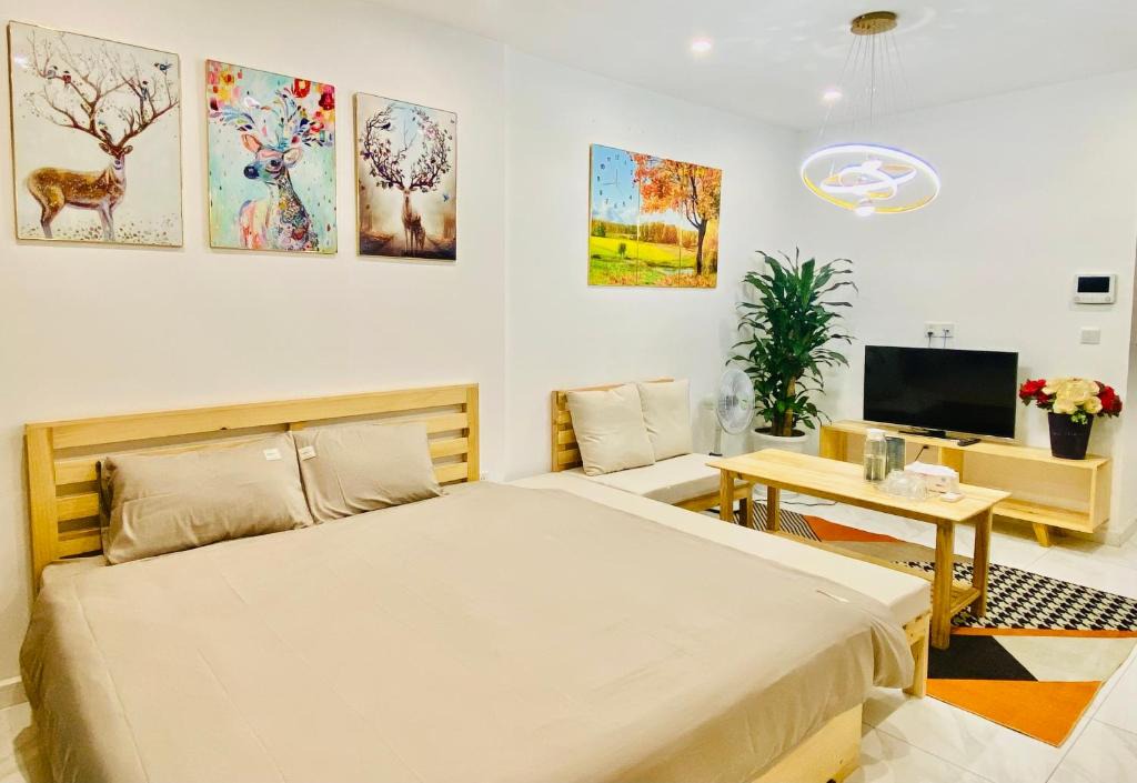Tay Ho Apartment | Harmony- Studio cozy lake view Hồ Tây