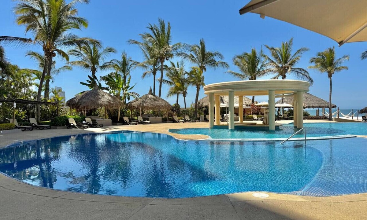 Quintas del Mar Apartment | Hermoso espacio a pie de playa y alberca By Gps