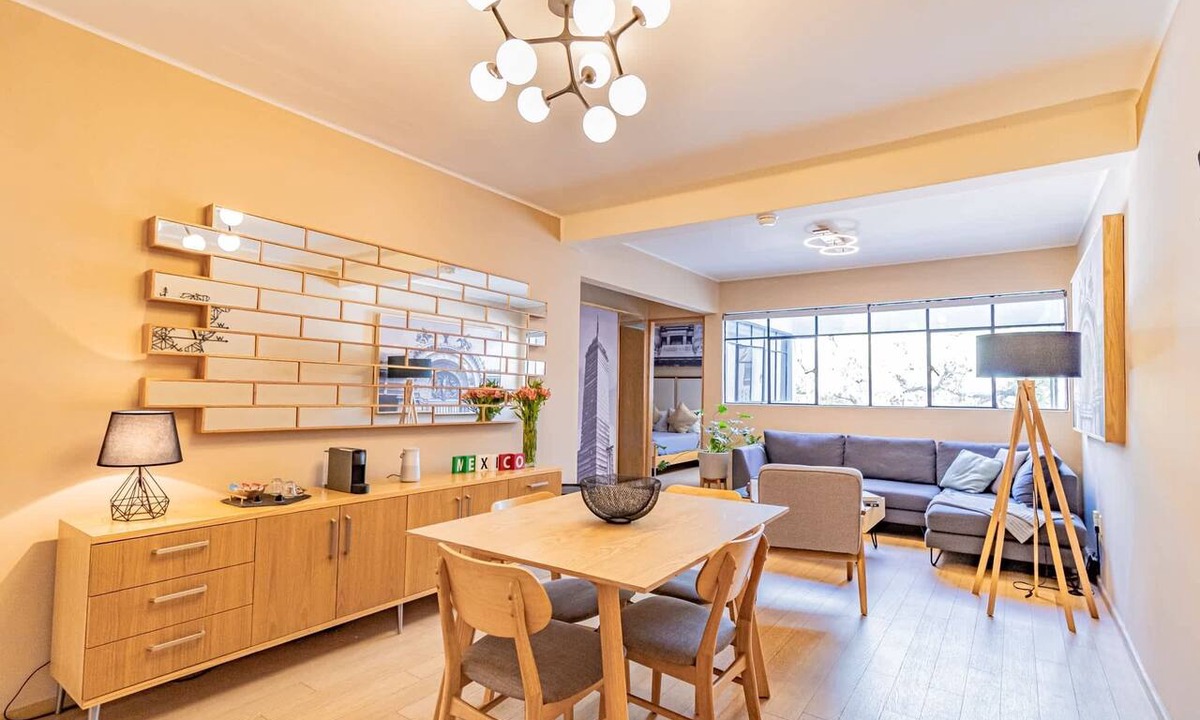 Benito Juarez Apartment | Hidden gem near WTC | Bright & Chic