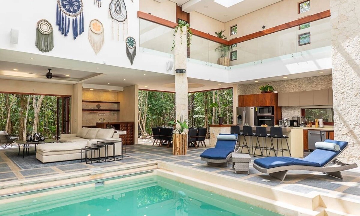 Tulum House | KOBAH Magnificent 4BR Villa Private Gym/Pool