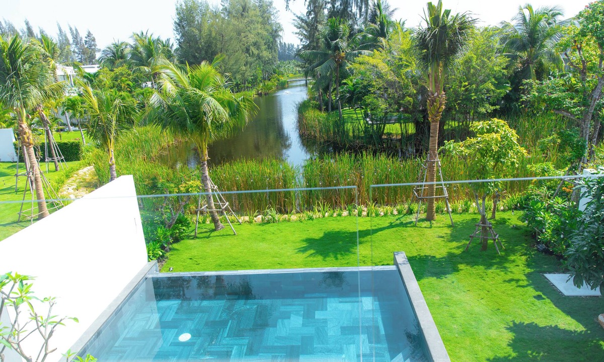 Vung Tau Villa | Luxury 4 Bedrooms Riverfront Villa Sanctuary Ho Tram- Cooking,BBQ & Pets allowed