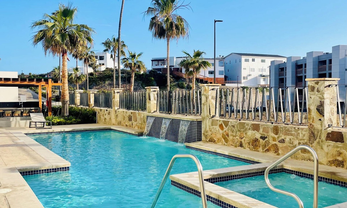 La Fonda Condo | Modern Coastal Room with Pool and Jacuzzi Playas de Rosarito
