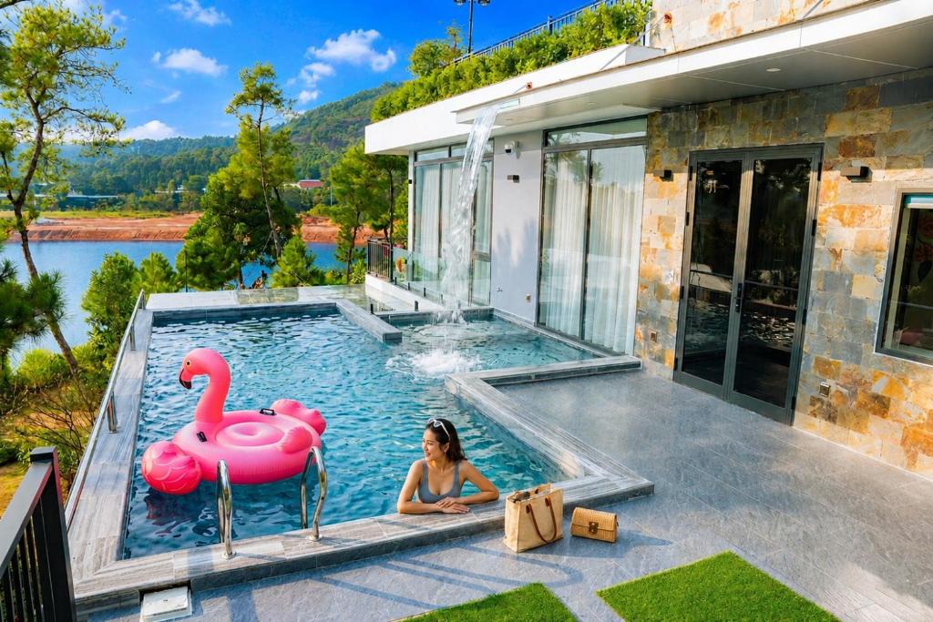 Ngoc Thanh Villa | Mohu Villa Đại Lải - Lake View Pool Villa gần Flamingo