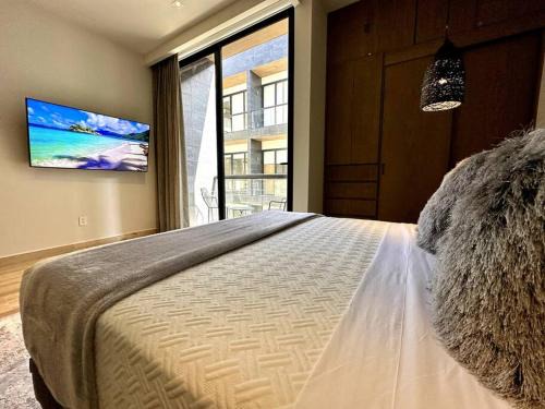 Centro Apartment | Musa 408 Modern Apt with Rooftop Bar, Pool and Great Views by Solmar Rentals