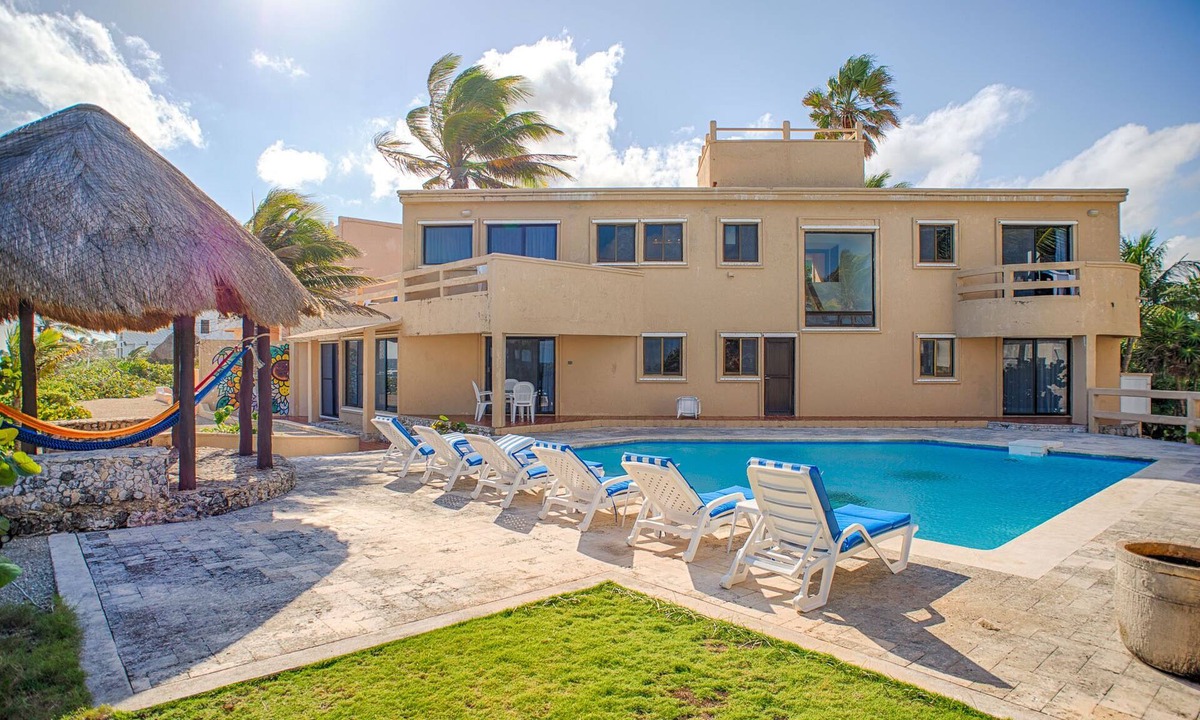 Akumal Villa | Oceanfront villa, beautiful Caribbean views, pool and Wifi!