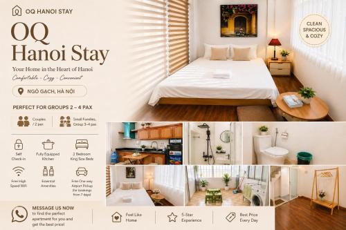 Hang Buom Apartment | OQ Hanoi Stay Ngõ Gạch