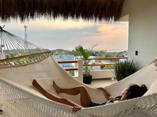 Barra de Colotepec Apartment | Penthouse Ocean view- 2Rooms & private pool