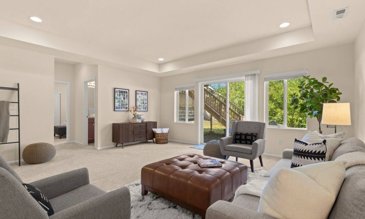 Martha Lake House | Private day light basement
