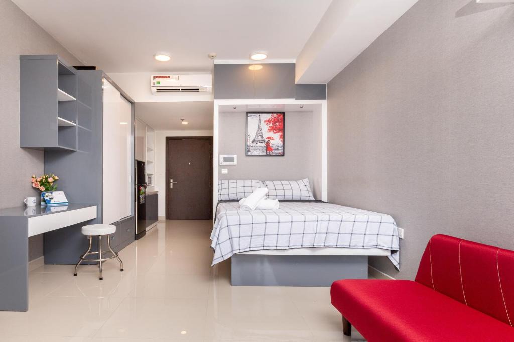 Bach Dang Riverside Apartment | RIVERGATE ROSE HOME STUDIO NEAR CENTER FREE POOL & GYM