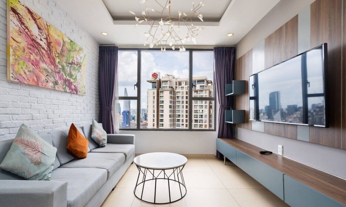 District 4 Apartment | RiverGate - 2 Bedrooms RiverView - Near Bui Vien Street - Ho Chi Minh Downtown