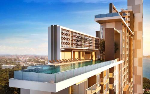 South Pattaya Apartment | Riviera Jomtien Roomy 1-BDR Seaview Condo