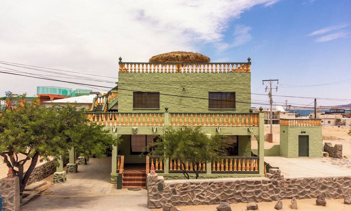 Cholla Bay House | Rocky Point Rooftop Margarita Deck with Ocean Views, Sleeps 8, Steps From Beach!