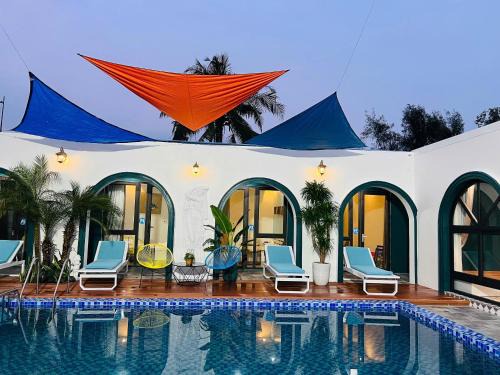 Hoang Hoa Apartment | Santorini homestay Hải Tiến