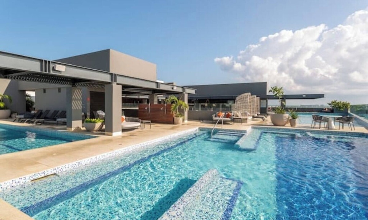 Luis Donaldo Colosio Apartment | Sea view and spectacular rooftop 2 minutes from the beach