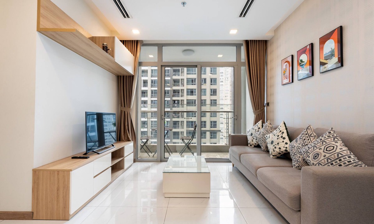 Hang Xanh Apartment | [SENS HOUSE]Cozy 2BR Apartment #P1+Free Gym