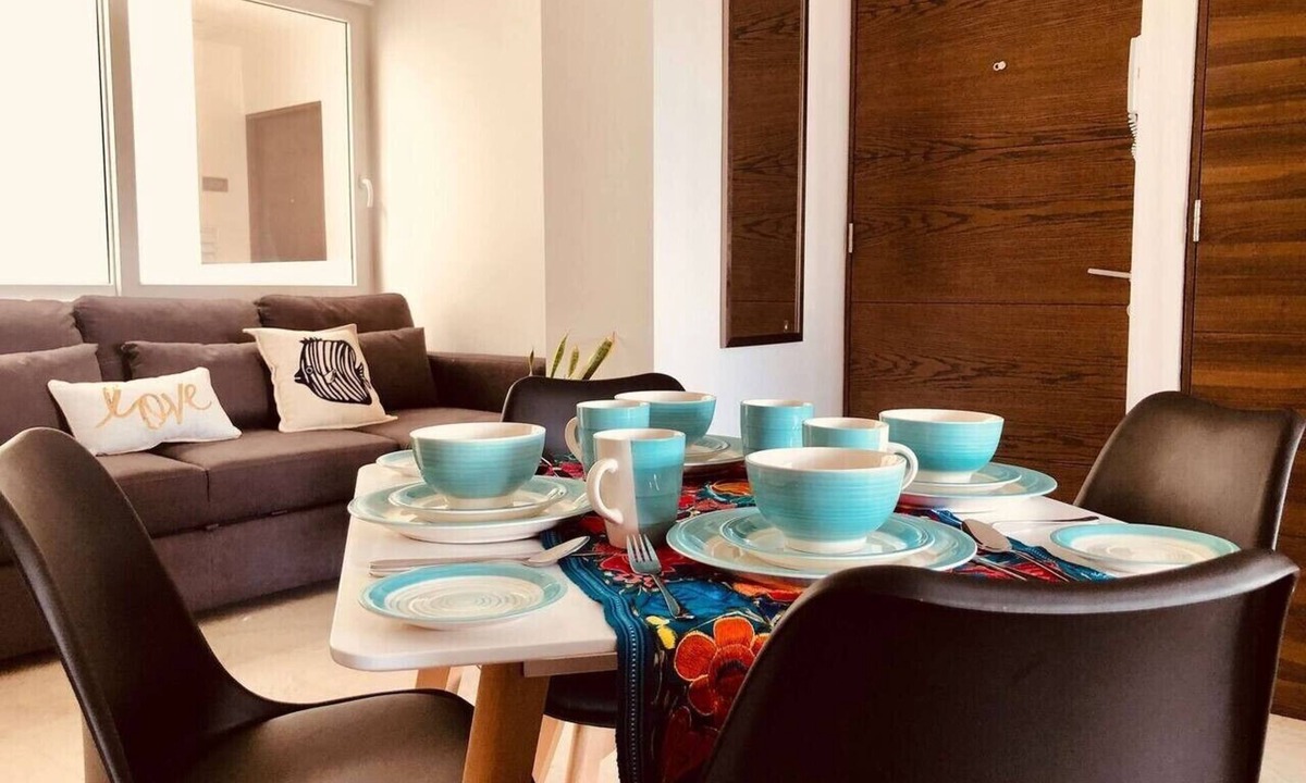 Luis Donaldo Colosio Apartment | Stylish Studio with Rooftop Pool