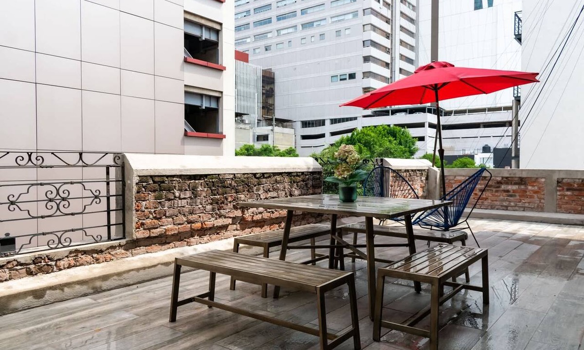 Reforma Apartment | Terraza GRAN Ubicacion a una cuadra del Angel