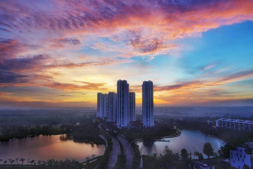 Van Giang Apartment | THOC ECOPARK Blue home-1220 with Golf course view