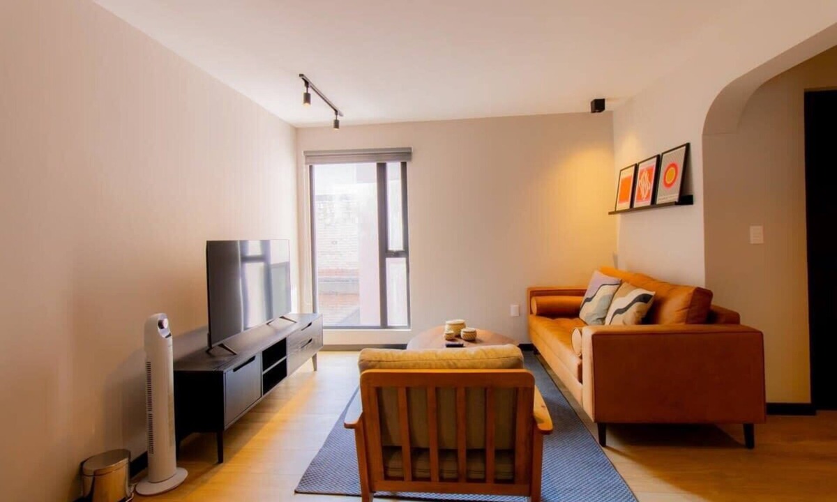 Escandon Apartment | TOP Escandon Double | Bright 2BR Apartment