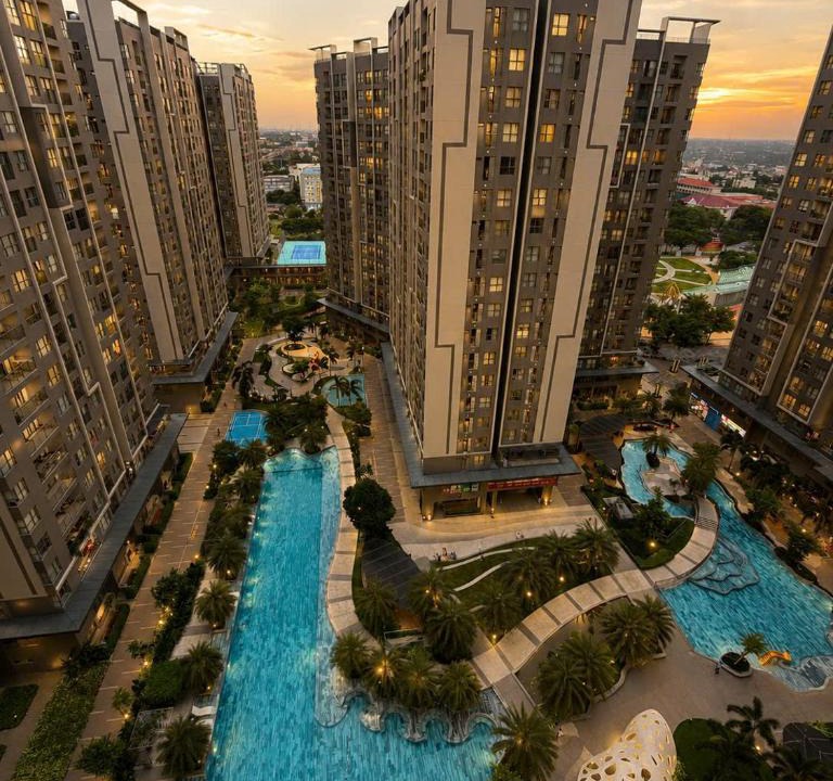 Binh Chanh Apartment | Top View West Gate Bình Chánh