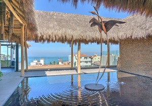 Modern Apt. at Nayri Life & Spa: Rooftop Terrace, Pool & Jacuzzi Steps to Beach!