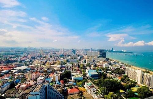 Central Pattaya Apartment | 芭提雅Centric中心海高级网红无边泳池小情调一居