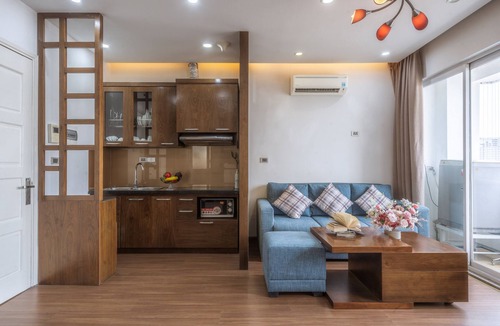 Ba Dinh Apartment | 1BR/Luxury/Private/Full Utilities - Cau Giay District
