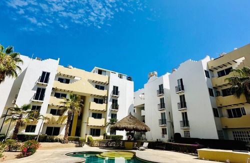 Juarez Condo | 2-bedroom condo in serene Cabo San Lucas with air conditioning best location