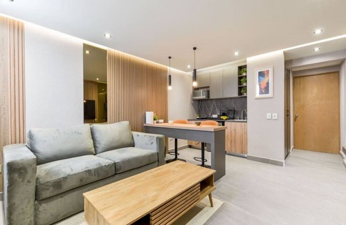 San Pedro Garza Garcia Apartment | 2 Queen Bed & Terrace, 6 ppl | Centrito Valle