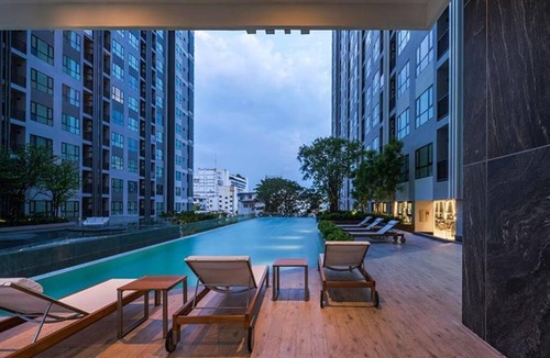 Pattaya Bay Apartment | 2bed 2bath TheBase Condo central pattaya